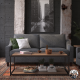 Luke Grey Linen Sofa