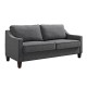 Luke Grey Linen Sofa