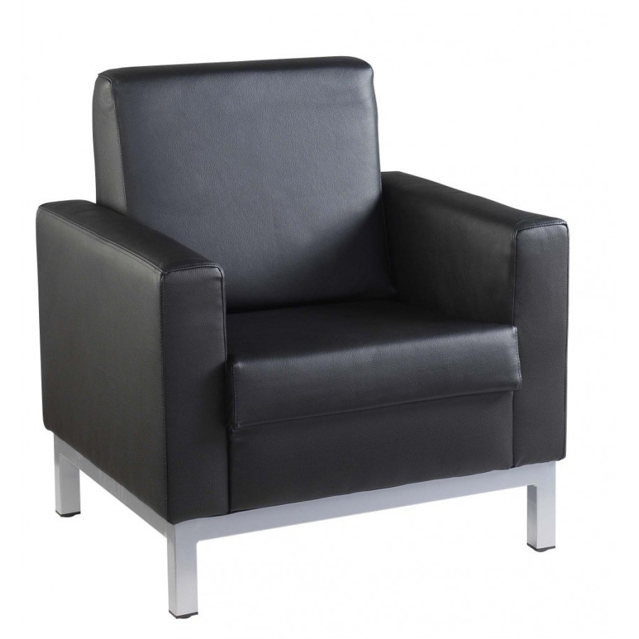 Helsinki Leather Reception Armchair