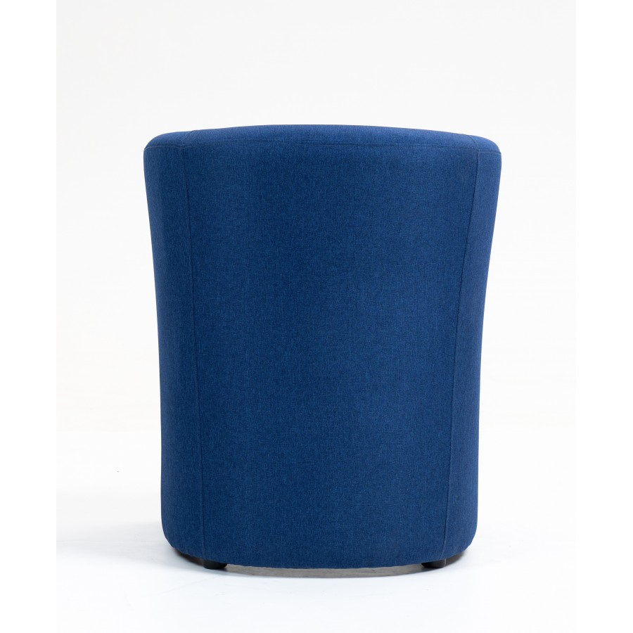 Luxe Single Fabric Tub Chair