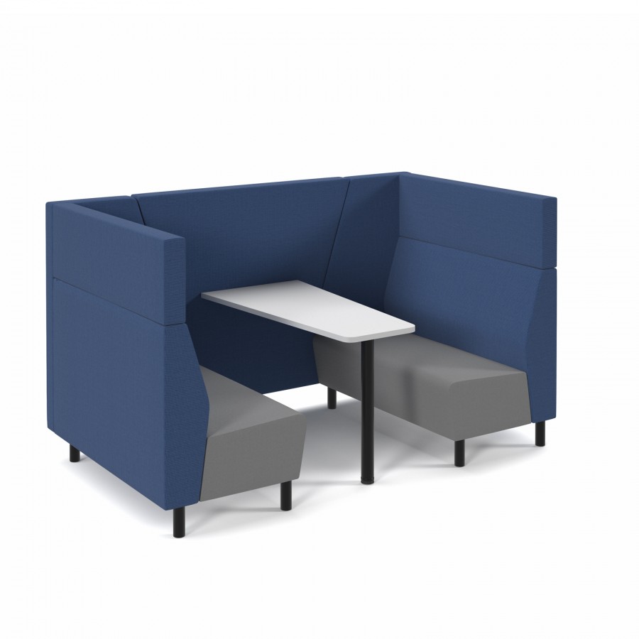 Muse 4 Person Fabric Meeting Booth