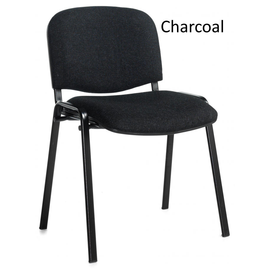 Taurus Charcoal Stacking Conference Chairs