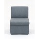 Una Single Seat Modular Reception Chair