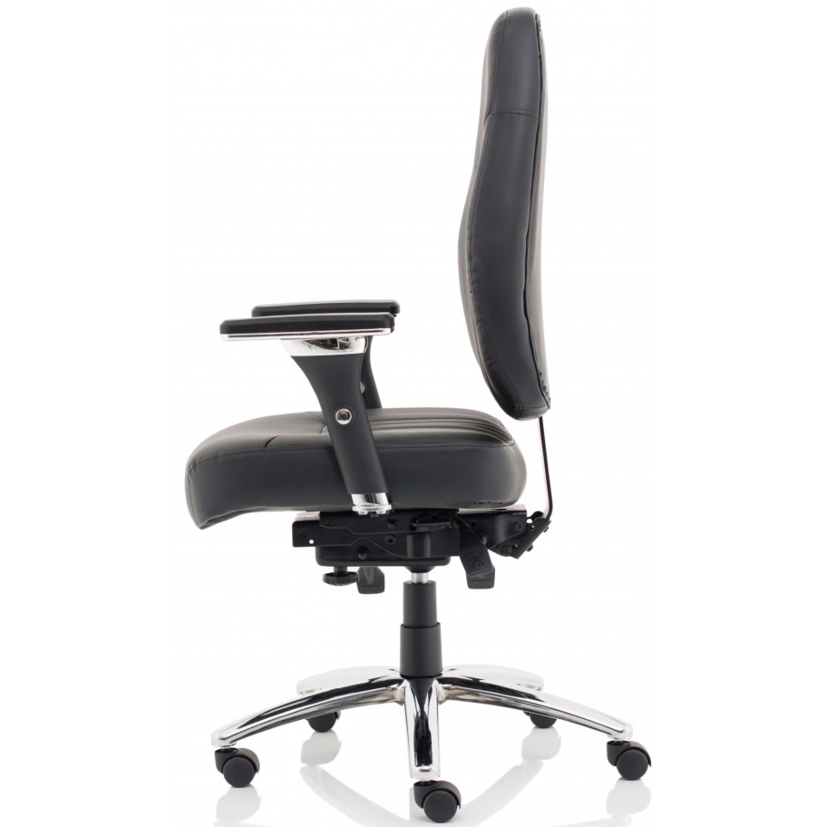 Barcelona Leather Heavy Duty Office Chair | Atlantis Office