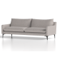 Emmy Grey Cushioned 3 Seater Sofa