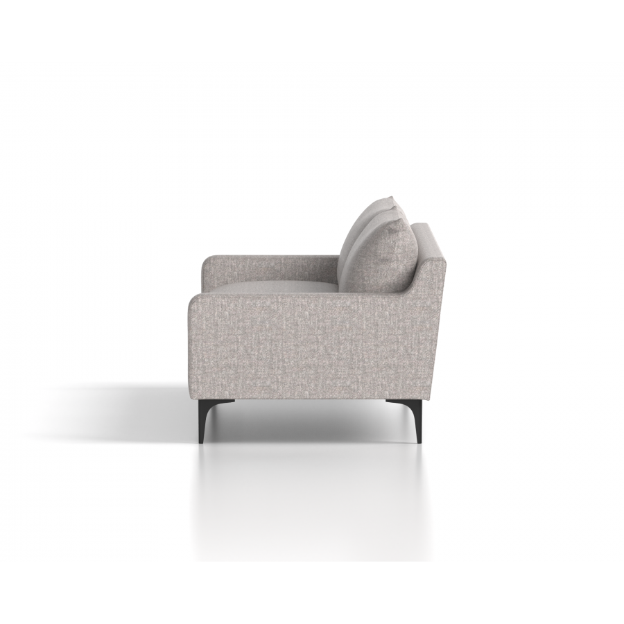 Emmy Grey Cushioned 3 Seater Sofa