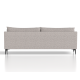 Emmy Grey Cushioned 3 Seater Sofa