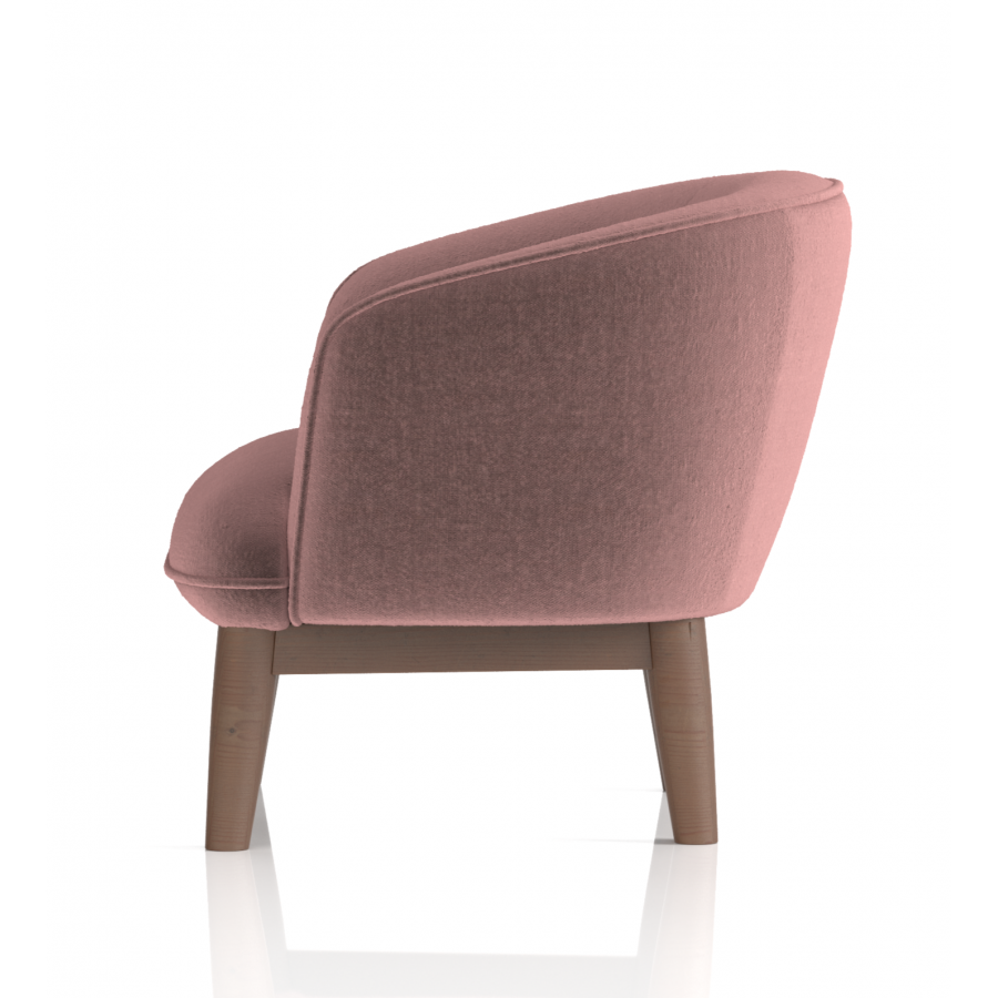 Lulu Pink Accent Chair