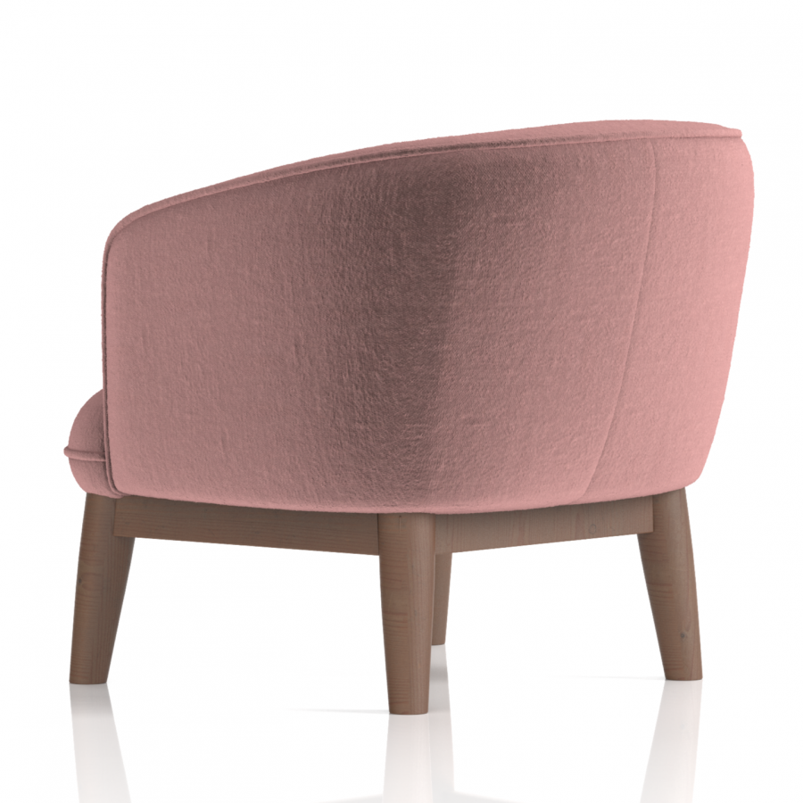 Lulu Pink Accent Chair