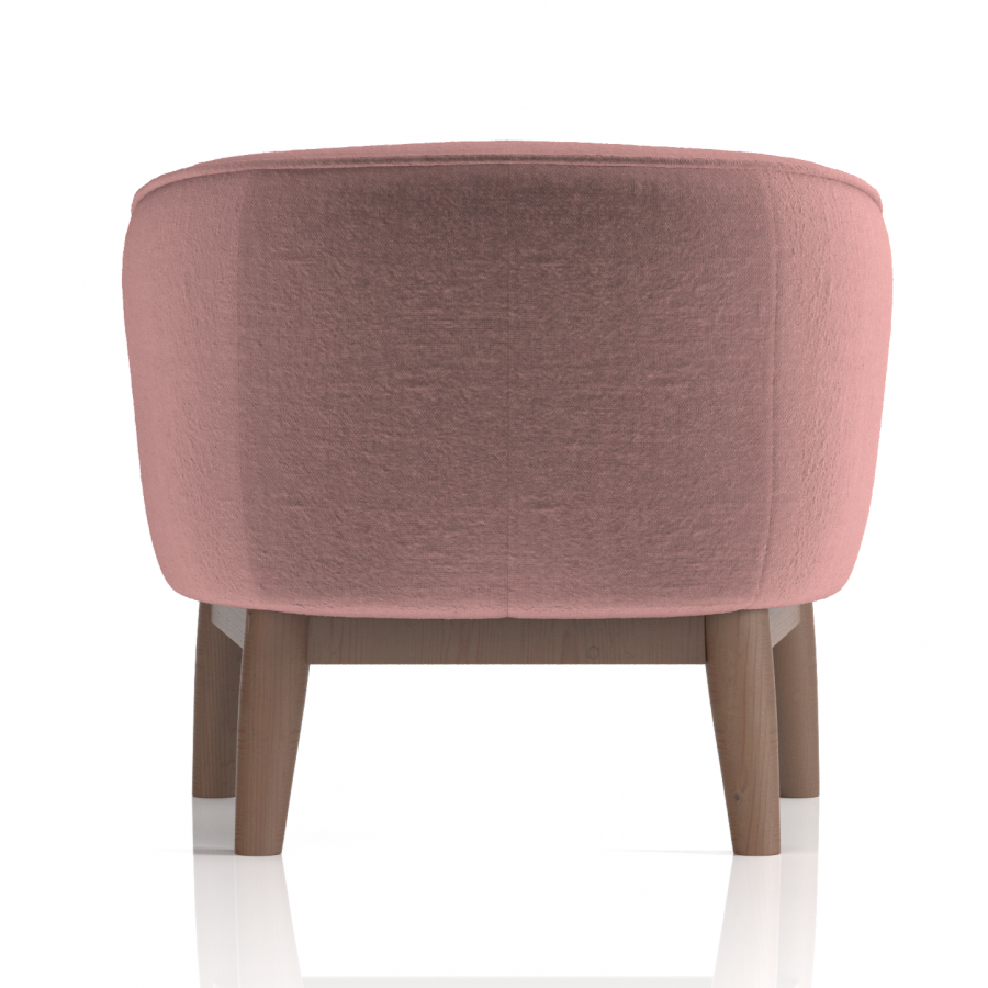 Lulu Pink Accent Chair