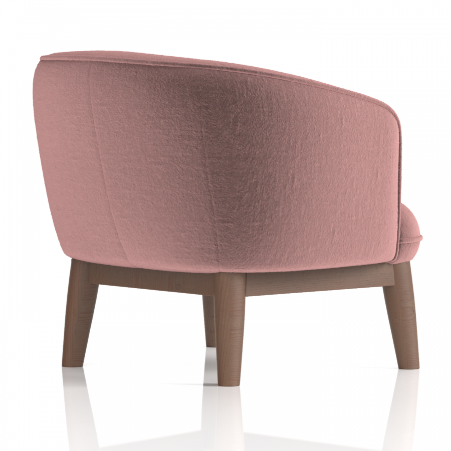 Lulu Pink Accent Chair