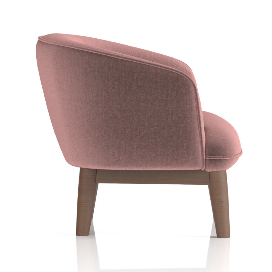 Lulu Pink Accent Chair