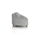 Mimi Grey 3 Seater Curved Sofa