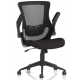 Orbit Fold Away Arms Operator Mesh Chair 