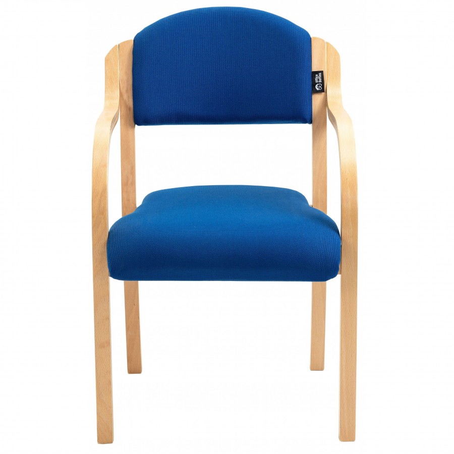 Galston Wooden Frame Stackable Arm Chair