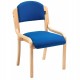 Galston Wooden Frame Stackable Side Chair