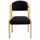 Galston Wooden Frame Stackable Side Chair