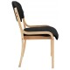 Galston Wooden Frame Stackable Side Chair