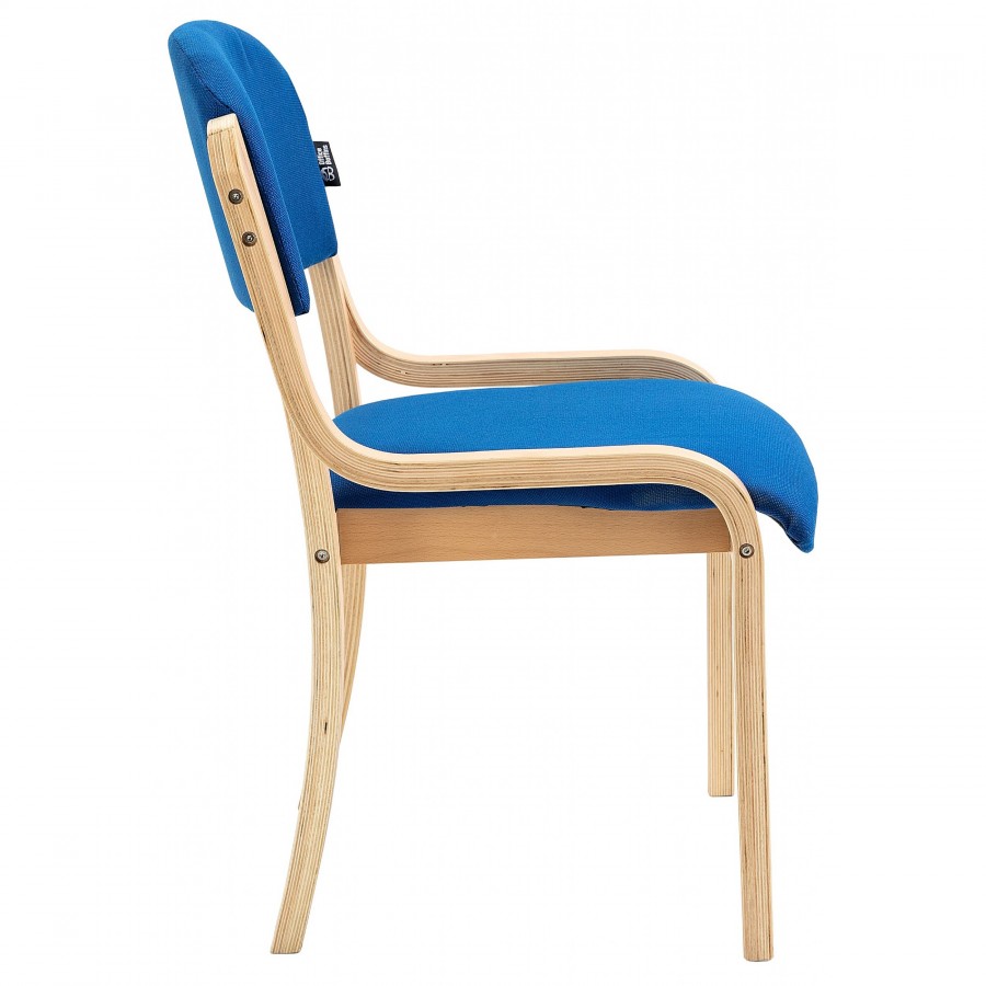 Galston Wooden Frame Stackable Side Chair