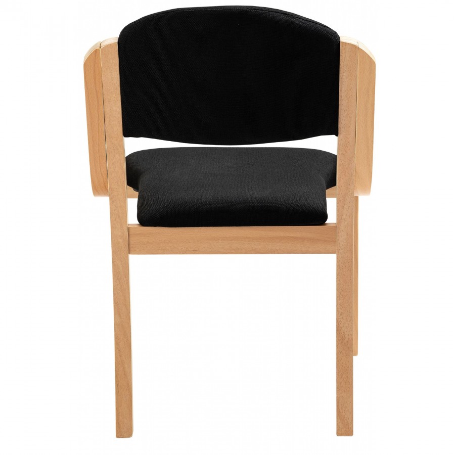 Galston Wooden Frame Stackable Side Chair