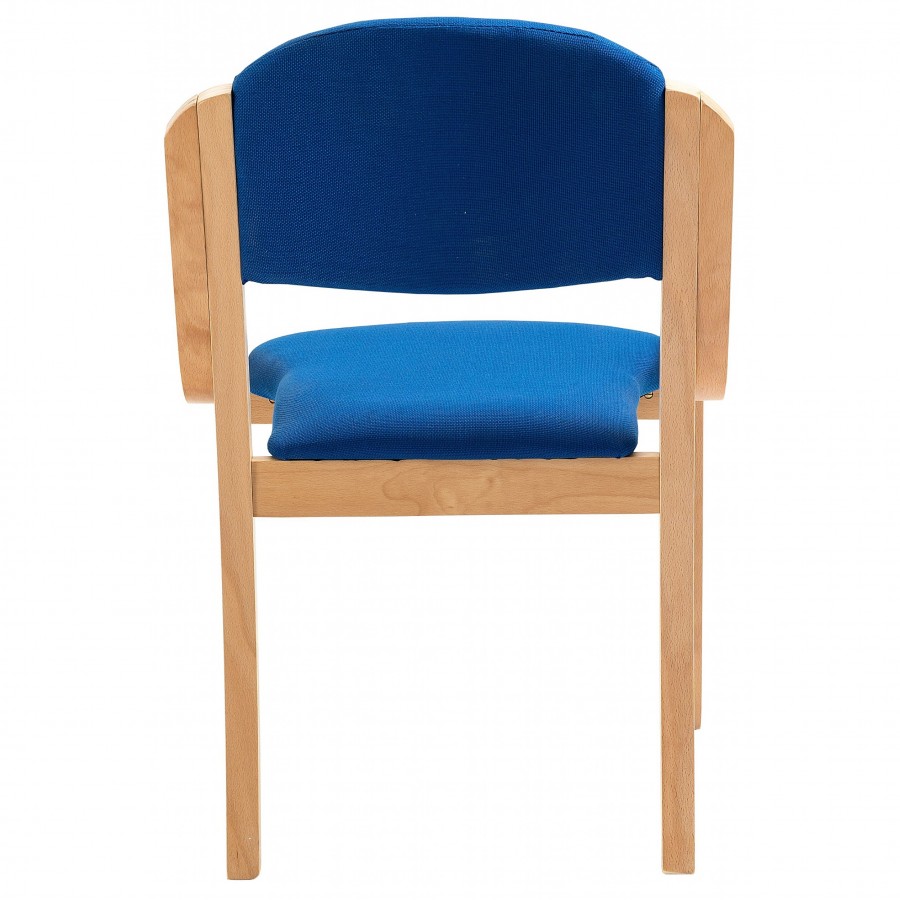 Galston Wooden Frame Stackable Side Chair