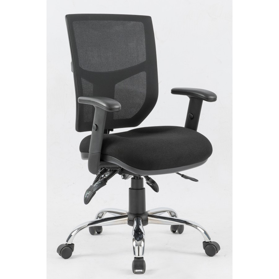 Harrier 4 Lever Mesh Operator Chair