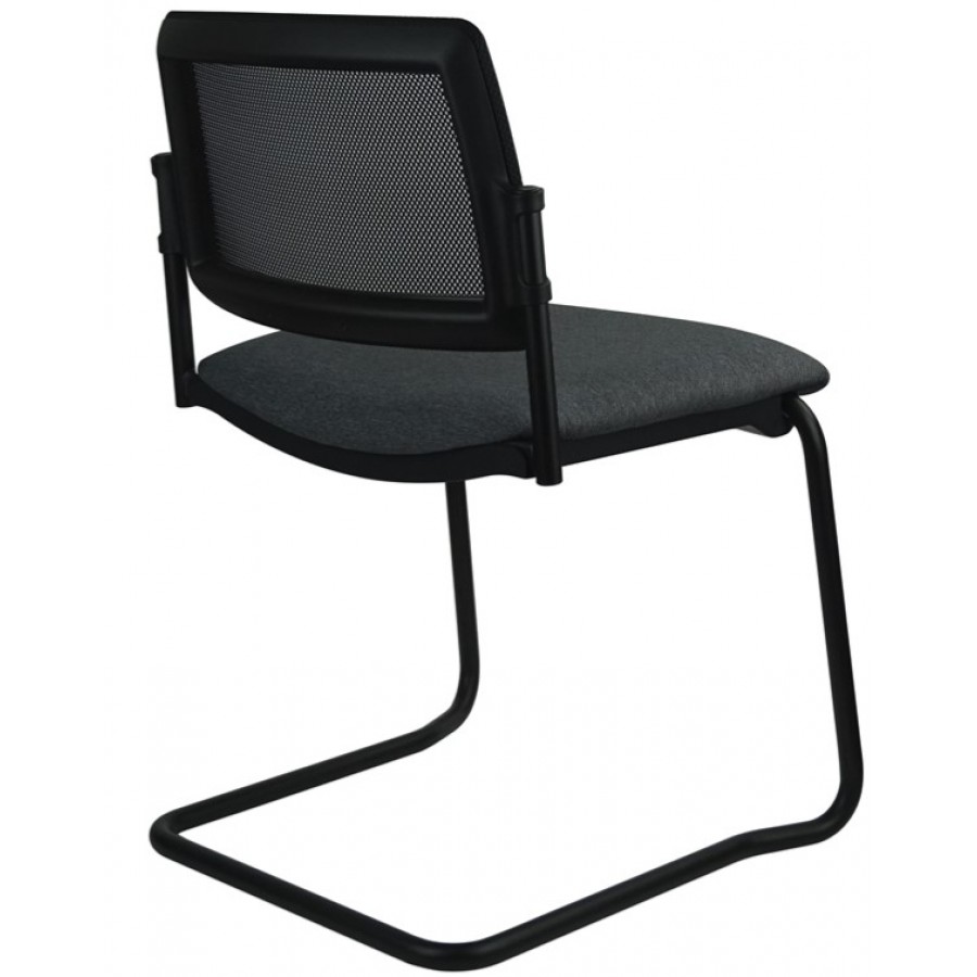 mesh cantilever chair