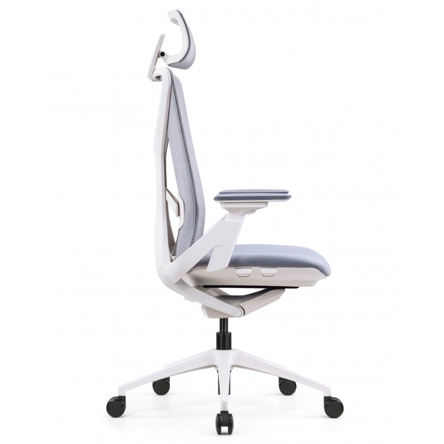 white ergonomic computer chair