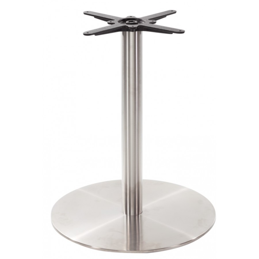 Danilo Stainless Steel Round Large Dining Table Base