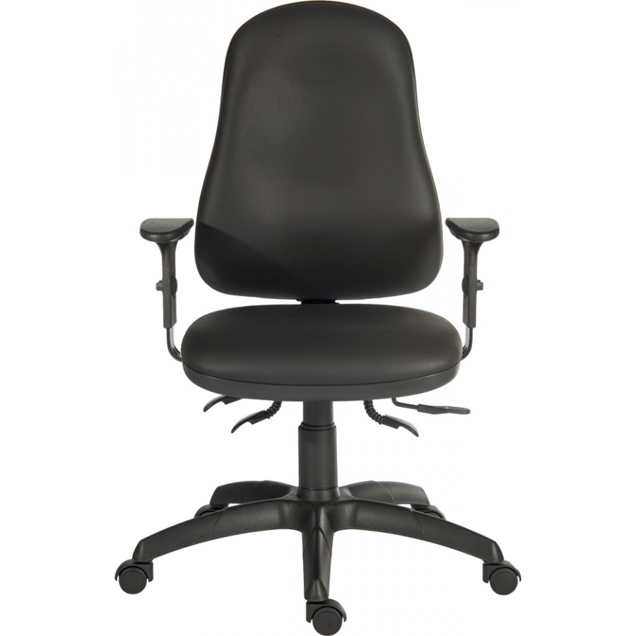 Ergo Comfort Leather Operator Chair