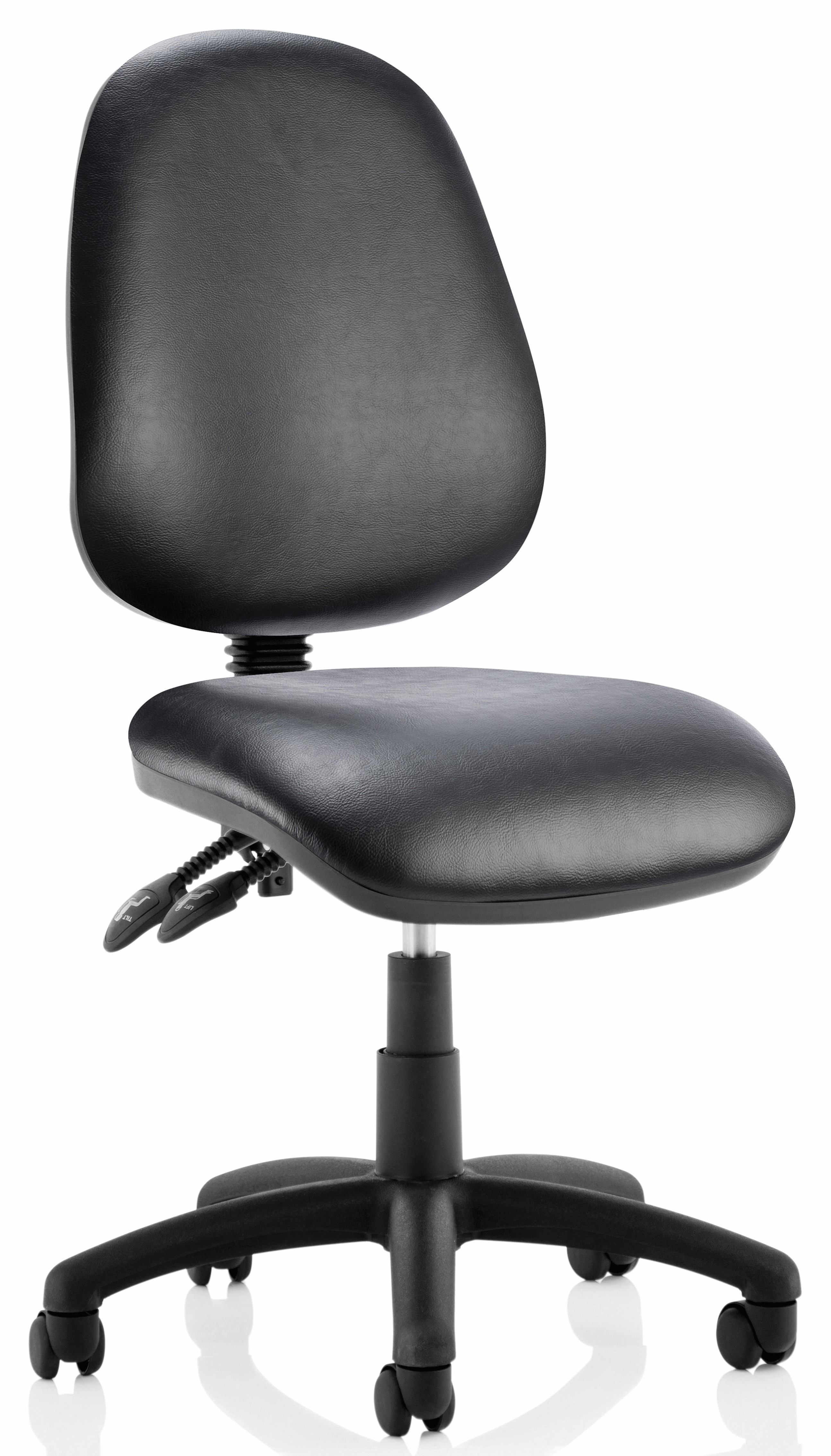 office chairs no armrest